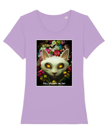 white cat Lavender Dawn