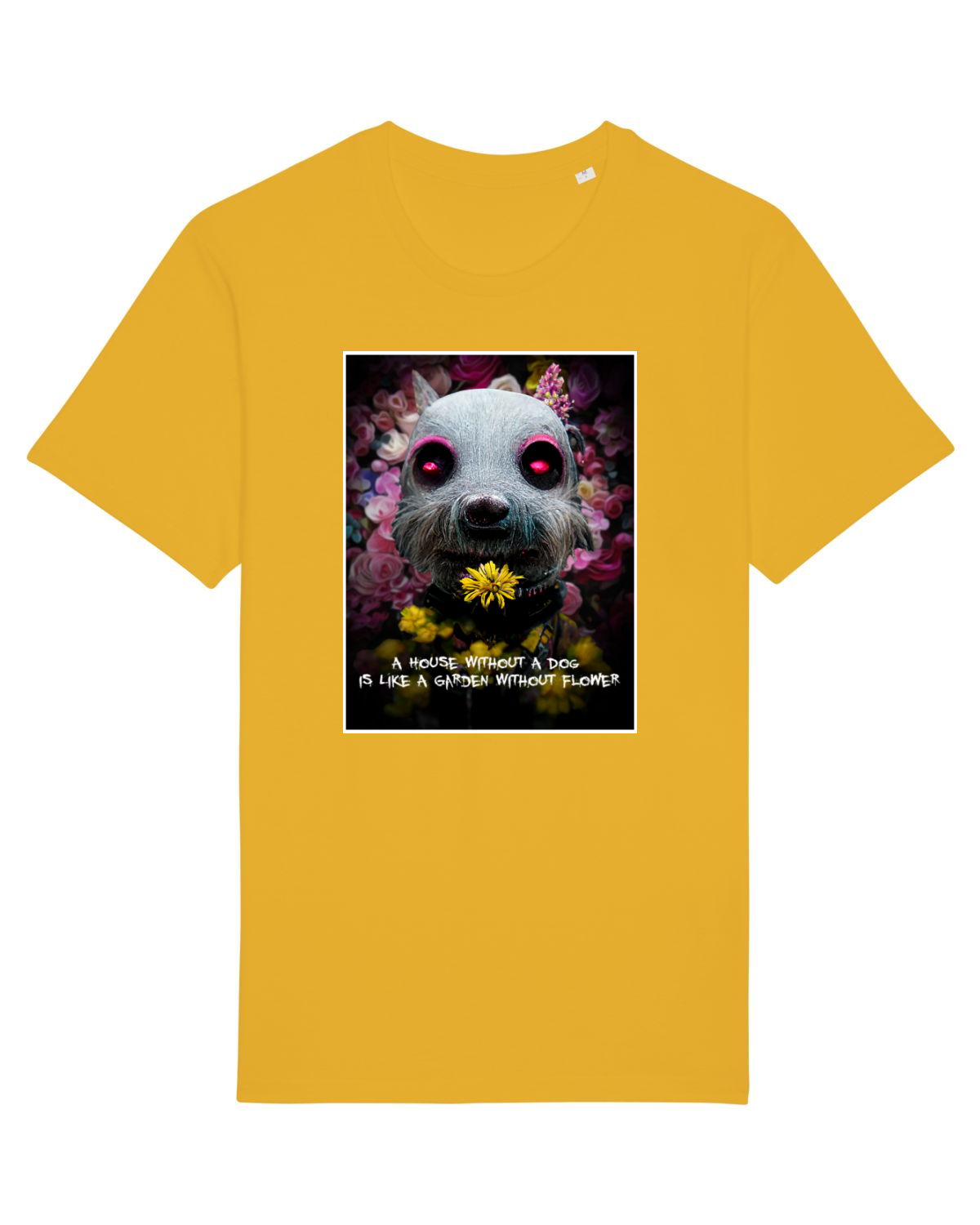 Tricou mânecă scurtă Unisex Rocker Spectra Yellow