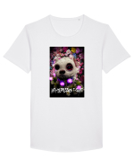 anti-depresiv  Tricou mânecă scurtă guler larg Bărbat Skater