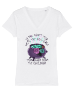Stay away from the Cauldron Tricou mânecă scurtă guler V Damă Evoker