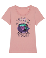 Stay away from the Cauldron Tricou mânecă scurtă guler larg fitted Damă Expresser
