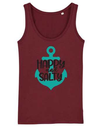 Happy & Salty Burgundy