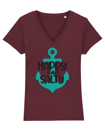 Happy & Salty Burgundy