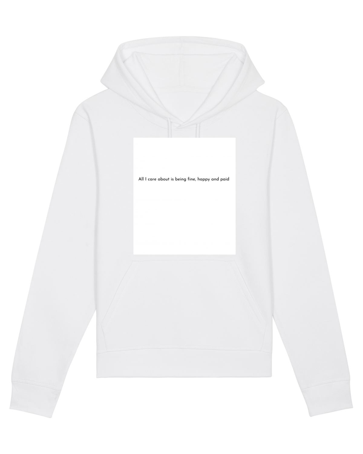 Hanorac Unisex Drummer White