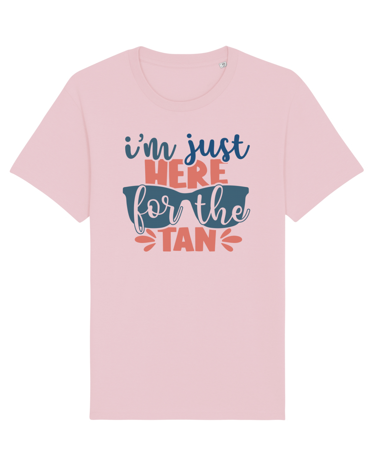 Tricou mânecă scurtă Unisex Rocker Cotton Pink