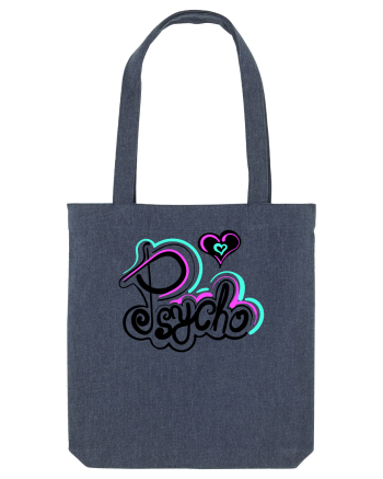 Psycho text Midnight Blue