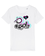 Psycho text Tricou mânecă scurtă  Copii Mini Creator