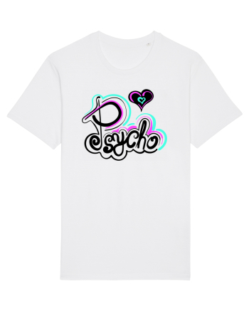 Psycho text White