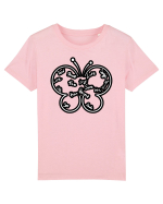 Butterfly with words Tricou mânecă scurtă  Copii Mini Creator