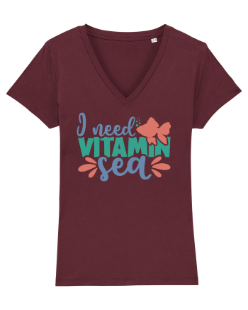 Vitamin Sea Burgundy