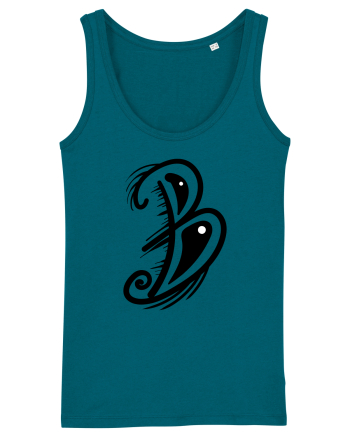 B letter Ocean Depth