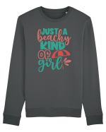 Just a beachy kind of girl Bluză mânecă lungă Unisex Rise