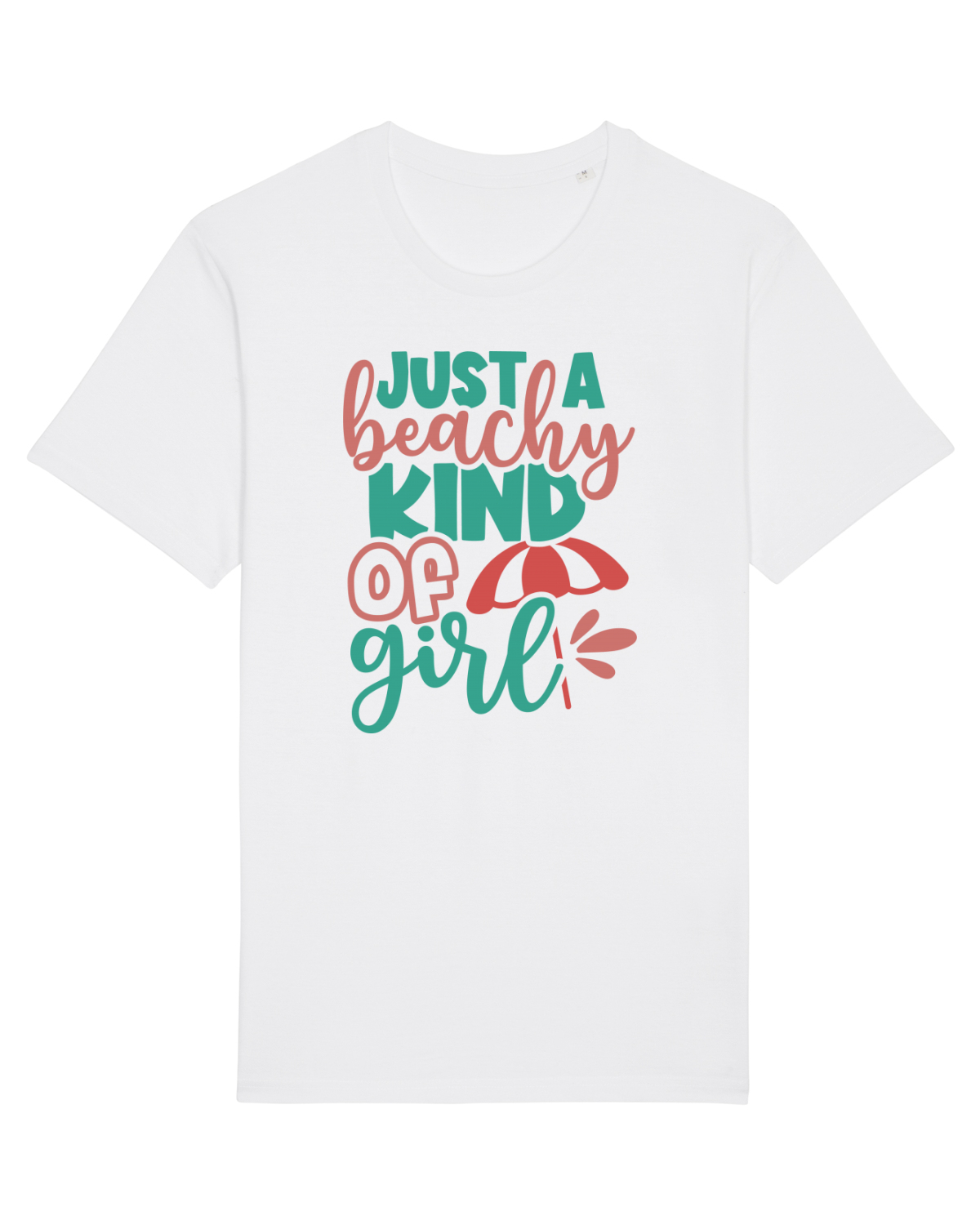 Tricou mânecă scurtă Unisex Rocker White