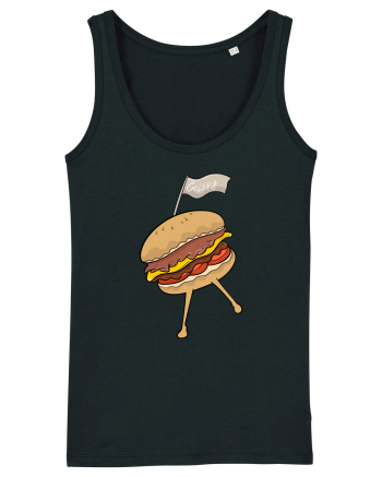 Dancing burger Black
