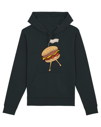 Dancing burger Black