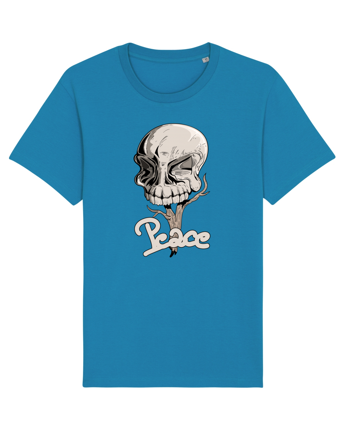 Tricou mânecă scurtă Unisex Rocker Azur