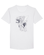 Warrior Tricou mânecă scurtă guler larg Bărbat Skater