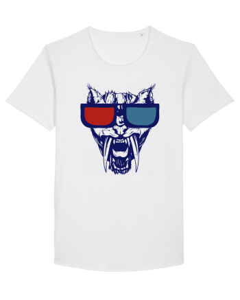 3D Tiger White