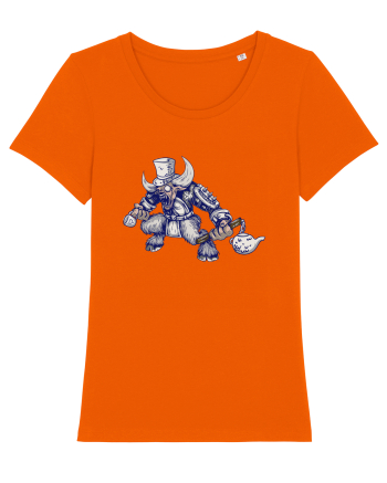 Minotaur Warrior Bright Orange