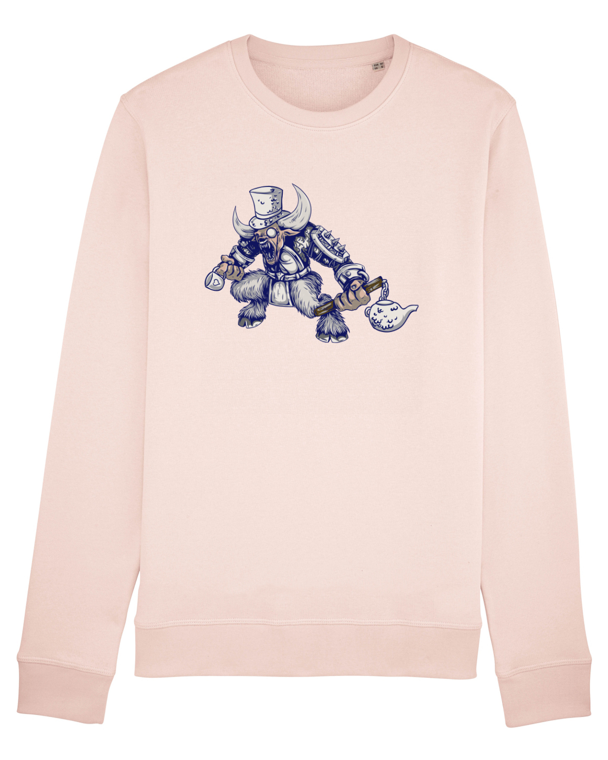 Bluză mânecă lungă Unisex Rise Candy Pink