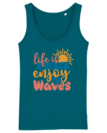 Life is a beach enjoy the waves Ocean Depth