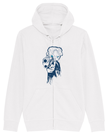 Gun Cat White