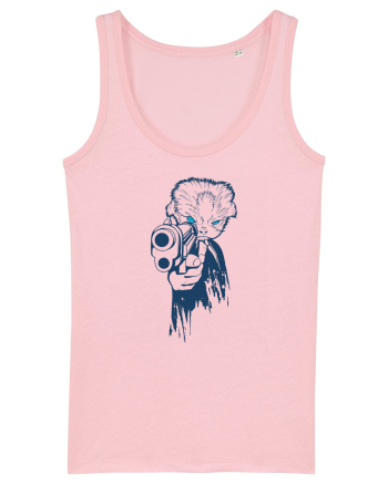 Gun Cat Cotton Pink