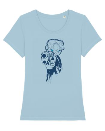 Gun Cat Sky Blue