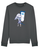 Samurai Skull Bluză mânecă lungă Unisex Rise