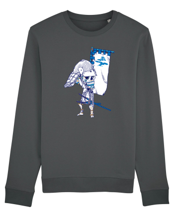 Samurai Skull Anthracite