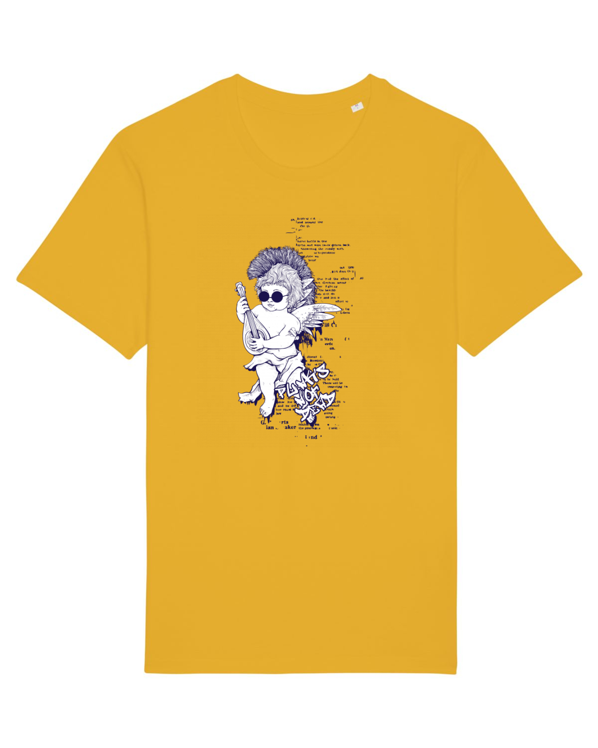 Tricou mânecă scurtă Unisex Rocker Spectra Yellow
