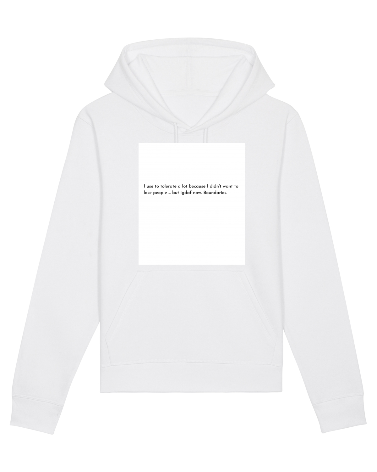 Hanorac Unisex Drummer White