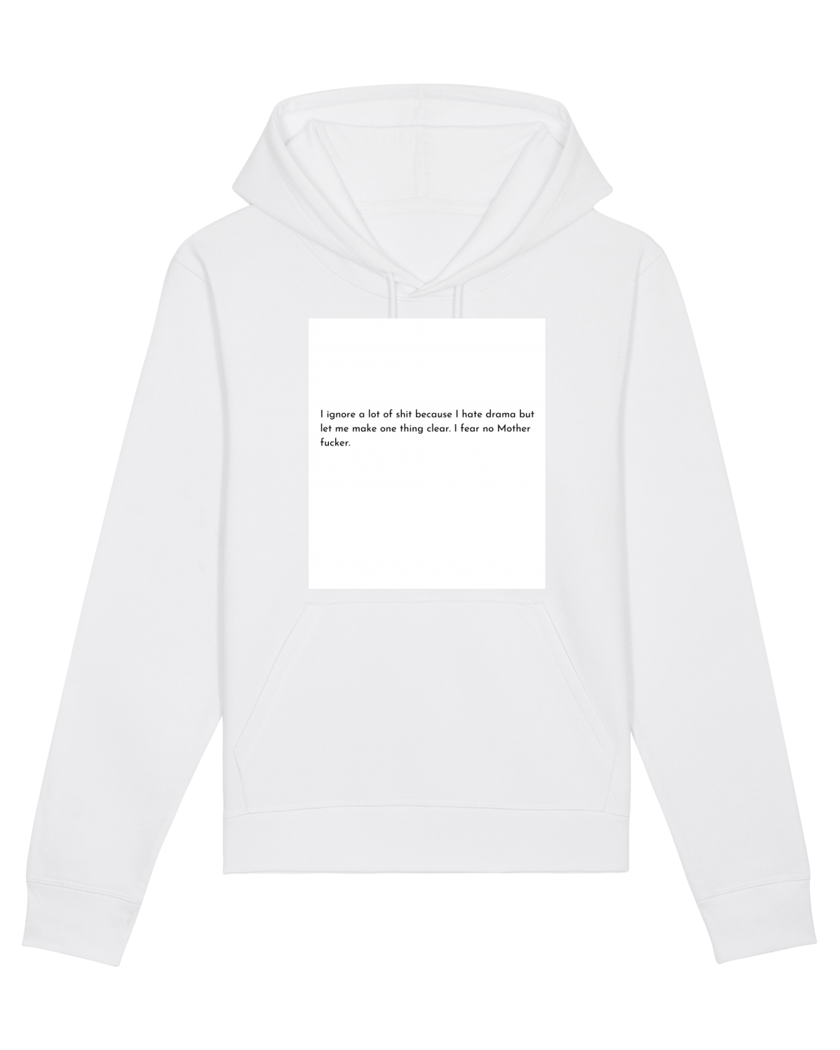 Hanorac Unisex Drummer White