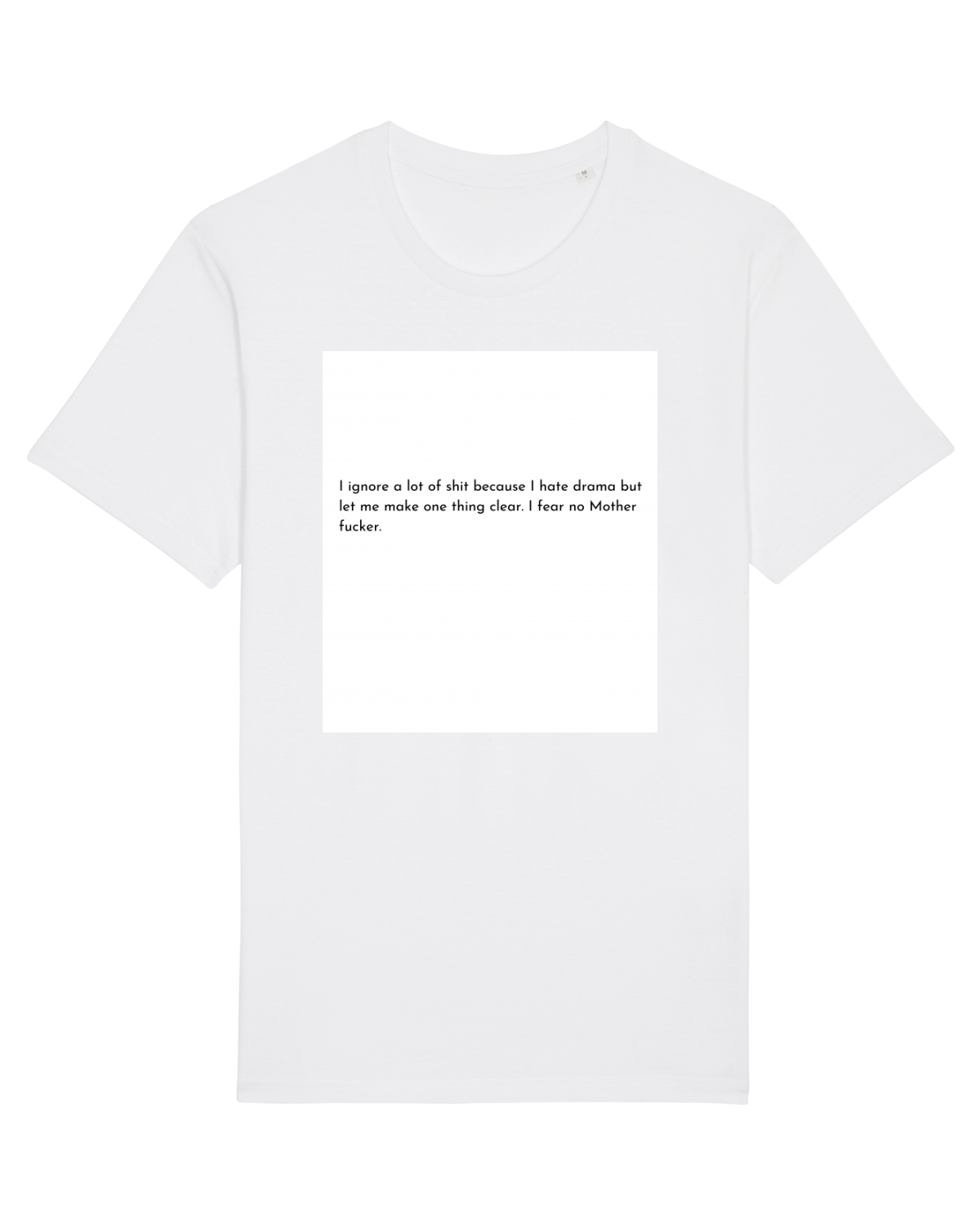 Tricou mânecă scurtă Unisex Rocker White