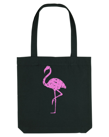 Pink Flamingo Black