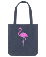 Pink Flamingo Sacoșă textilă