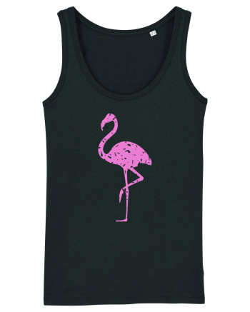 Pink Flamingo Black