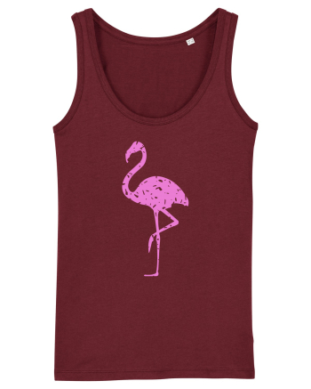 Pink Flamingo Burgundy