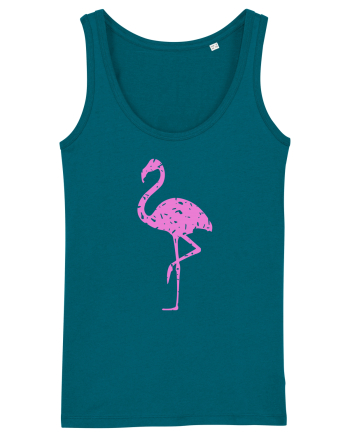 Pink Flamingo Ocean Depth