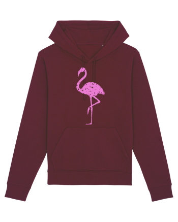 Pink Flamingo Burgundy