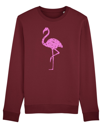 Pink Flamingo Burgundy