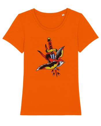Oldschool Tattoo  Bright Orange