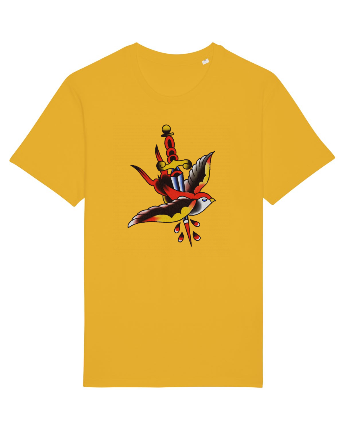 Tricou mânecă scurtă Unisex Rocker Spectra Yellow