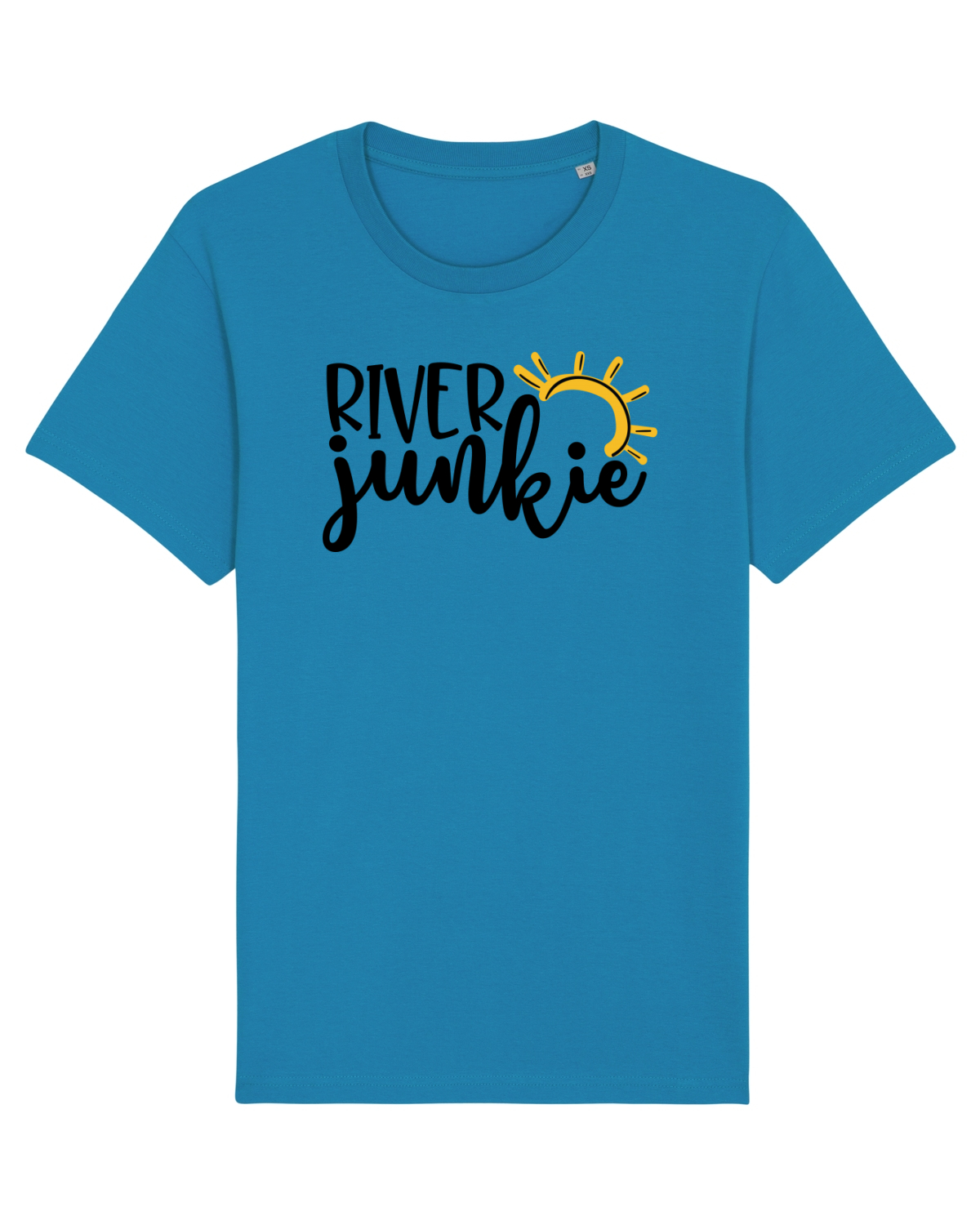 Tricou mânecă scurtă Unisex Rocker Azur
