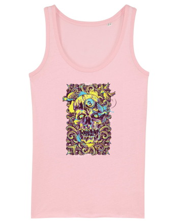 Graffiti Monster Cotton Pink