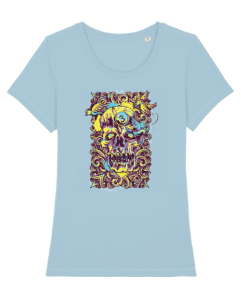 Graffiti Monster Sky Blue