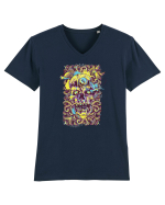Graffiti Monster Tricou mânecă scurtă guler V Bărbat Presenter
