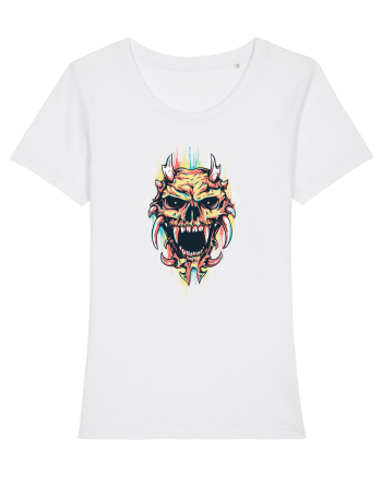 Demon Skull White