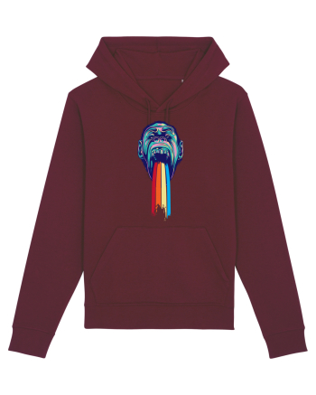 Psychedelic Ape Burgundy