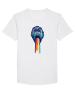 Psychedelic Ape Tricou mânecă scurtă guler larg Bărbat Skater